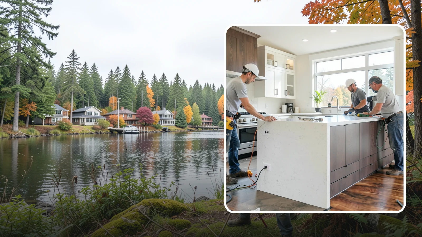 Kitchen Electrical Upgrade in La Conner, Skagit County, WA - Updating kitchen wiring, outlets, and circuits to safely support modern appliances and meet current code.