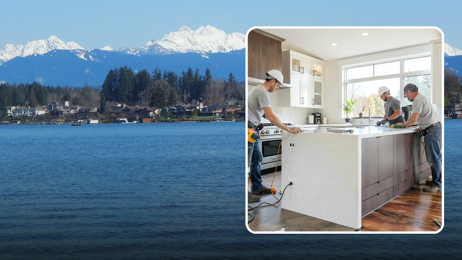 Kitchen Electrical Upgrade in Lake Stevens, Snohomish County, WA - Updating kitchen wiring, outlets, and circuits to safely support modern appliances and meet current code.