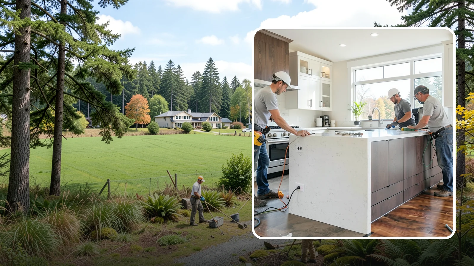 Kitchen Electrical Upgrade in Lyman, Skagit County, WA - Updating kitchen wiring, outlets, and circuits to safely support modern appliances and meet current code.