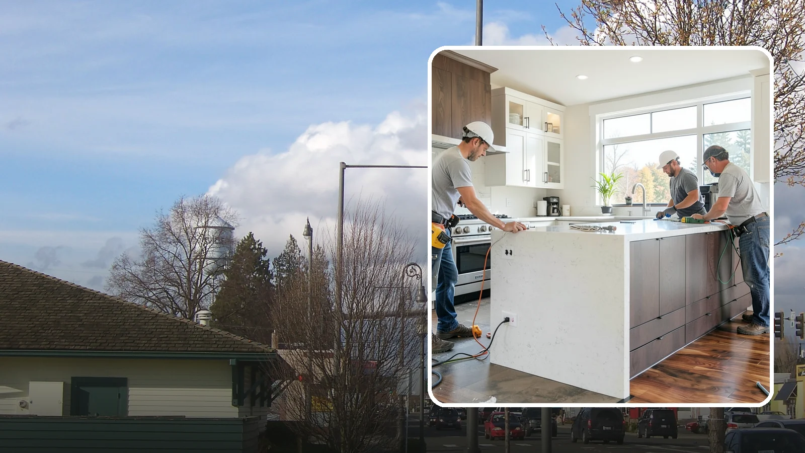 Kitchen Electrical Upgrade in Marysville, Snohomish County, WA - Updating kitchen wiring, outlets, and circuits to safely support modern appliances and meet current code.