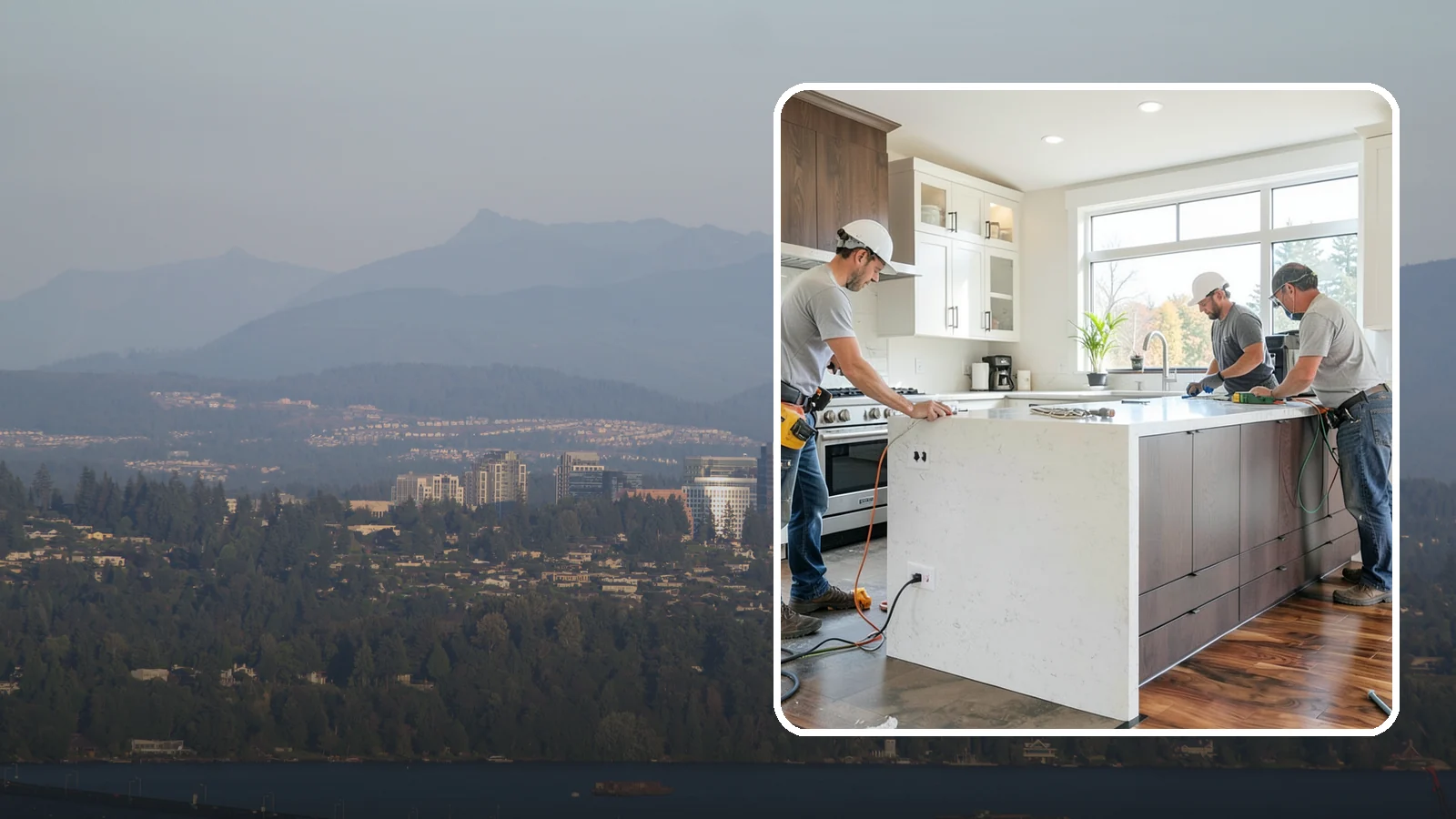 Kitchen Electrical Upgrade in Medina, King County, WA - Updating kitchen wiring, outlets, and circuits to safely support modern appliances and meet current code.