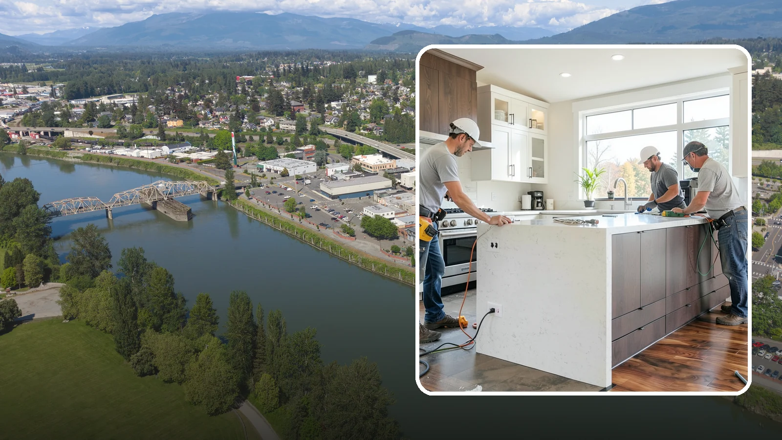 Kitchen Electrical Upgrade in Mount Vernon, Skagit County, WA - Updating kitchen wiring, outlets, and circuits to safely support modern appliances and meet current code.