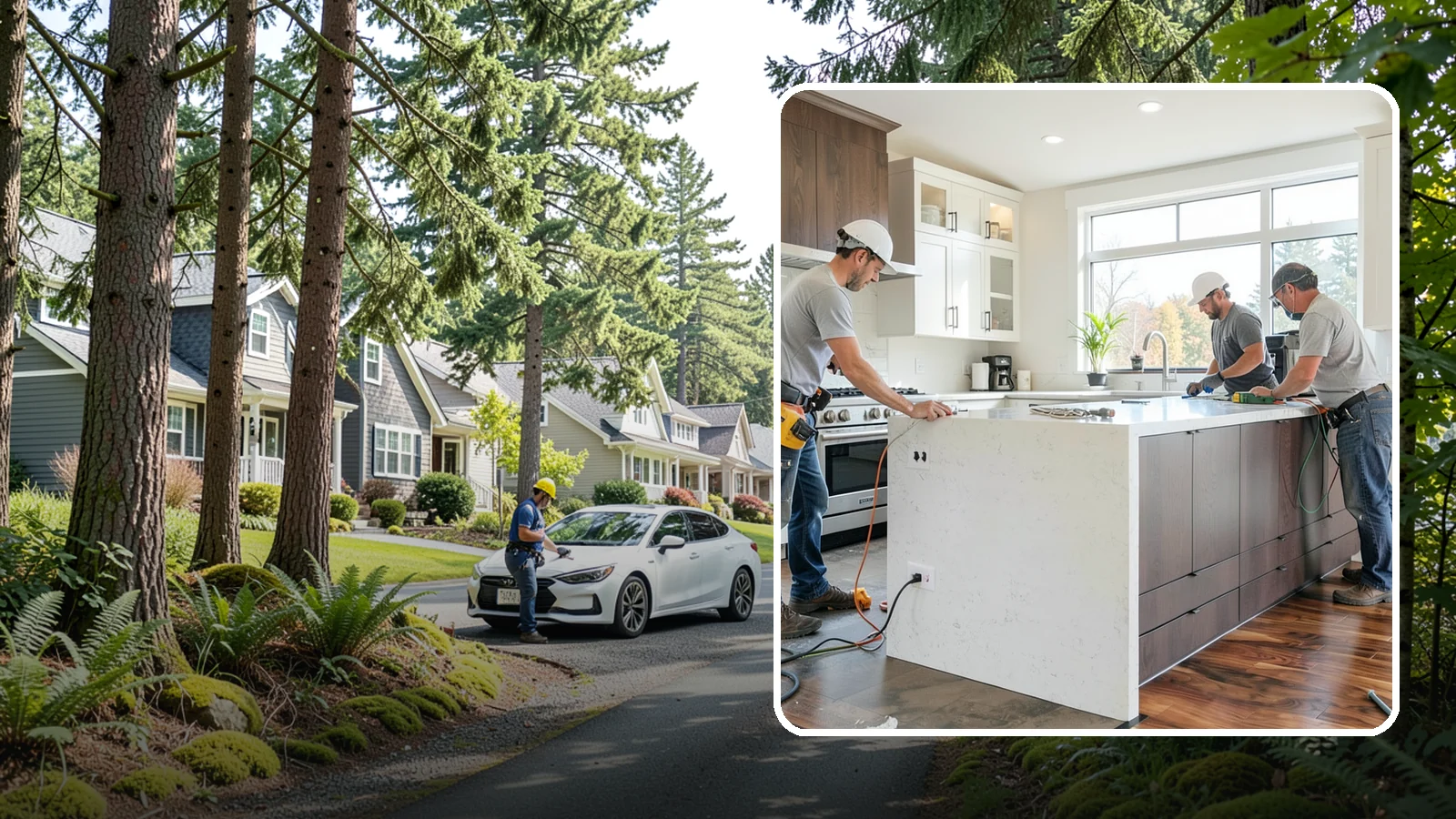 Kitchen Electrical Upgrade in Normandy Park, King County, WA - Updating kitchen wiring, outlets, and circuits to safely support modern appliances and meet current code.