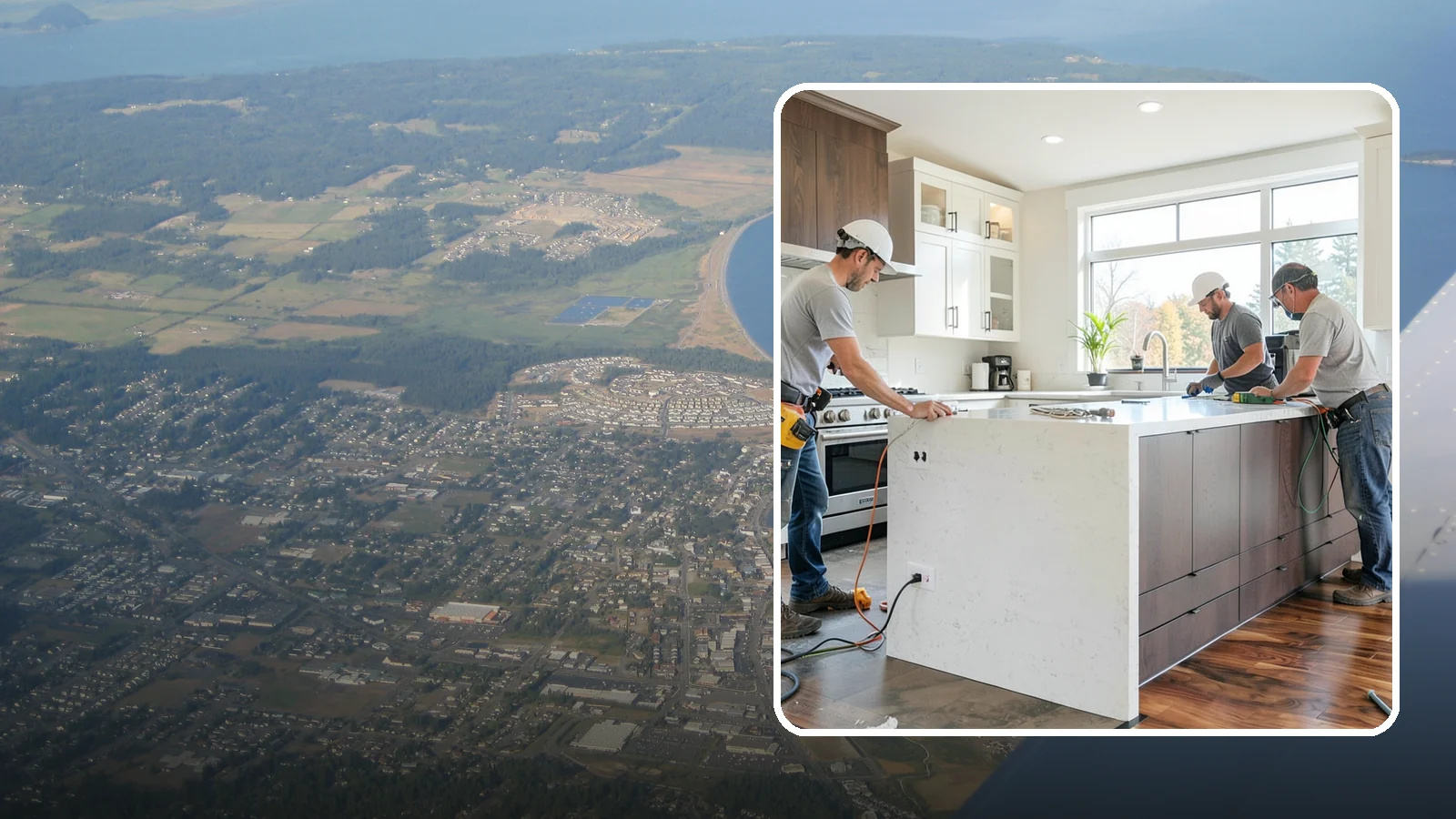 Kitchen Electrical Upgrade in Oak Harbor, Island County, WA - Updating kitchen wiring, outlets, and circuits to safely support modern appliances and meet current code.