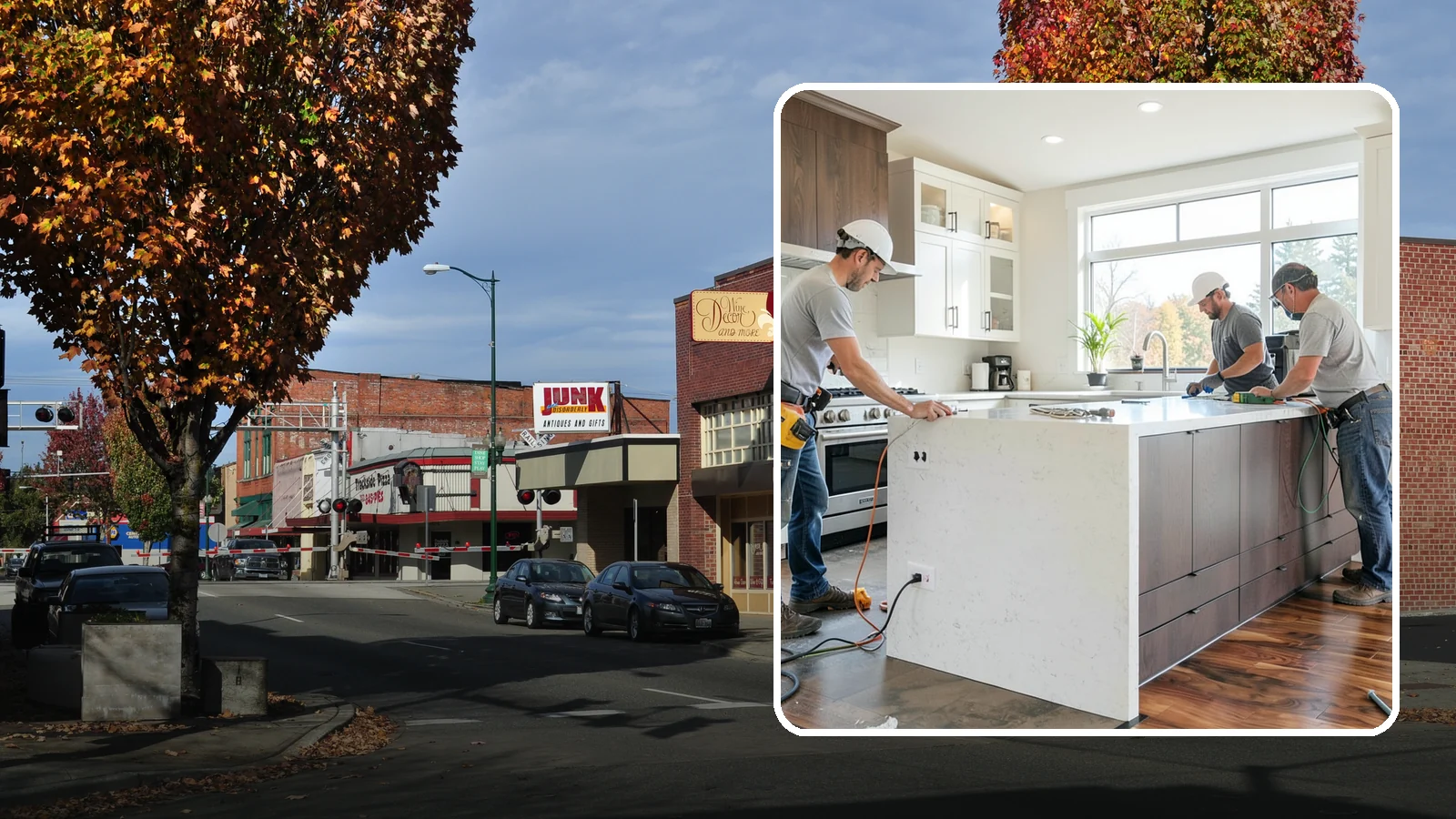 Kitchen Electrical Upgrade in Puyallup, Pierce County, WA - Updating kitchen wiring, outlets, and circuits to safely support modern appliances and meet current code.