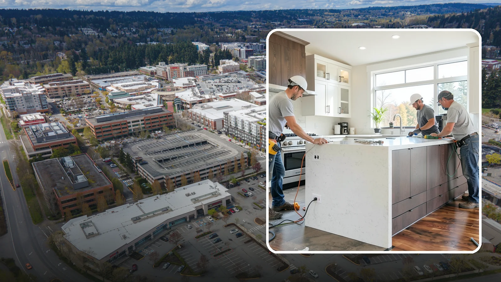 Kitchen Electrical Upgrade in Redmond, King County, WA - Updating kitchen wiring, outlets, and circuits to safely support modern appliances and meet current code.