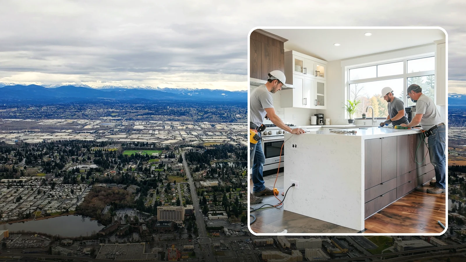 Kitchen Electrical Upgrade in SeaTac, King County, WA - Updating kitchen wiring, outlets, and circuits to safely support modern appliances and meet current code.