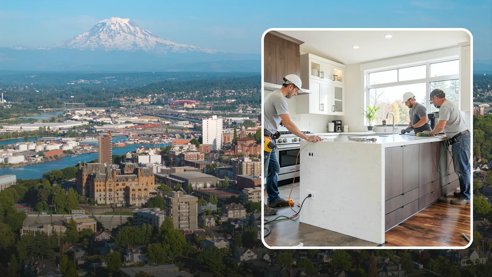 Kitchen Electrical Upgrade in Tacoma, Pierce County, WA - Updating kitchen wiring, outlets, and circuits to safely support modern appliances and meet current code.