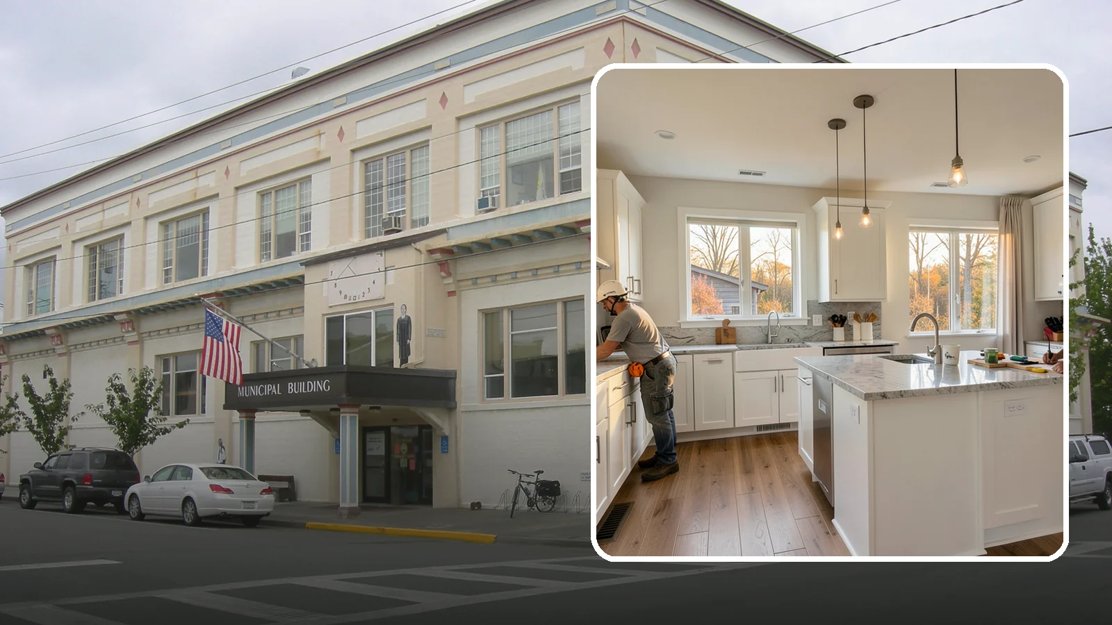 Kitchen Expansion in Anacortes, Skagit County, WA - A kitchen expansion enlarges your existing kitchen by extending its walls or absorbing adjacent space.
