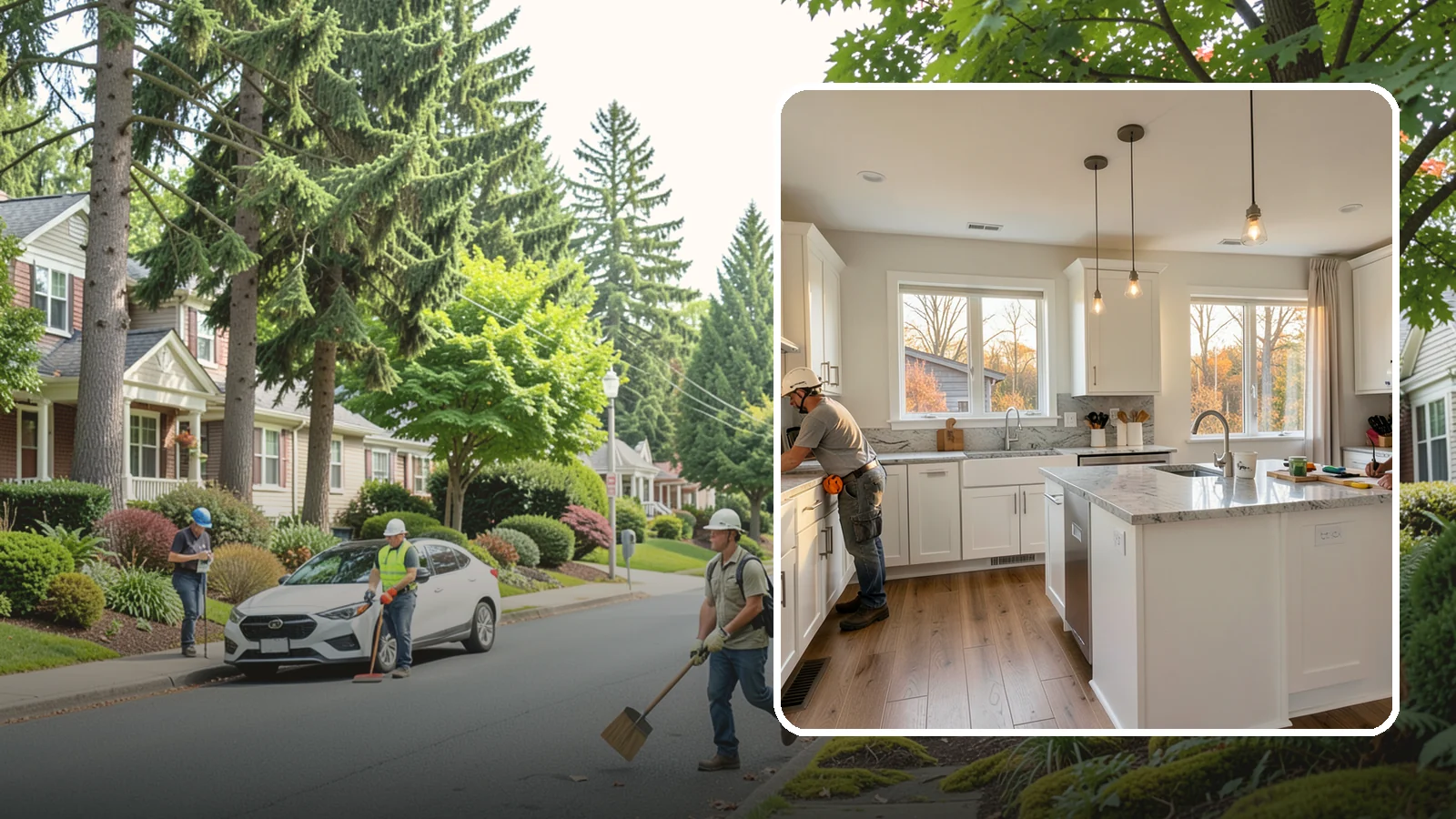 Kitchen Expansion in Beaux Arts Village, King County, WA - A kitchen expansion enlarges your existing kitchen by extending its walls or absorbing adjacent space.