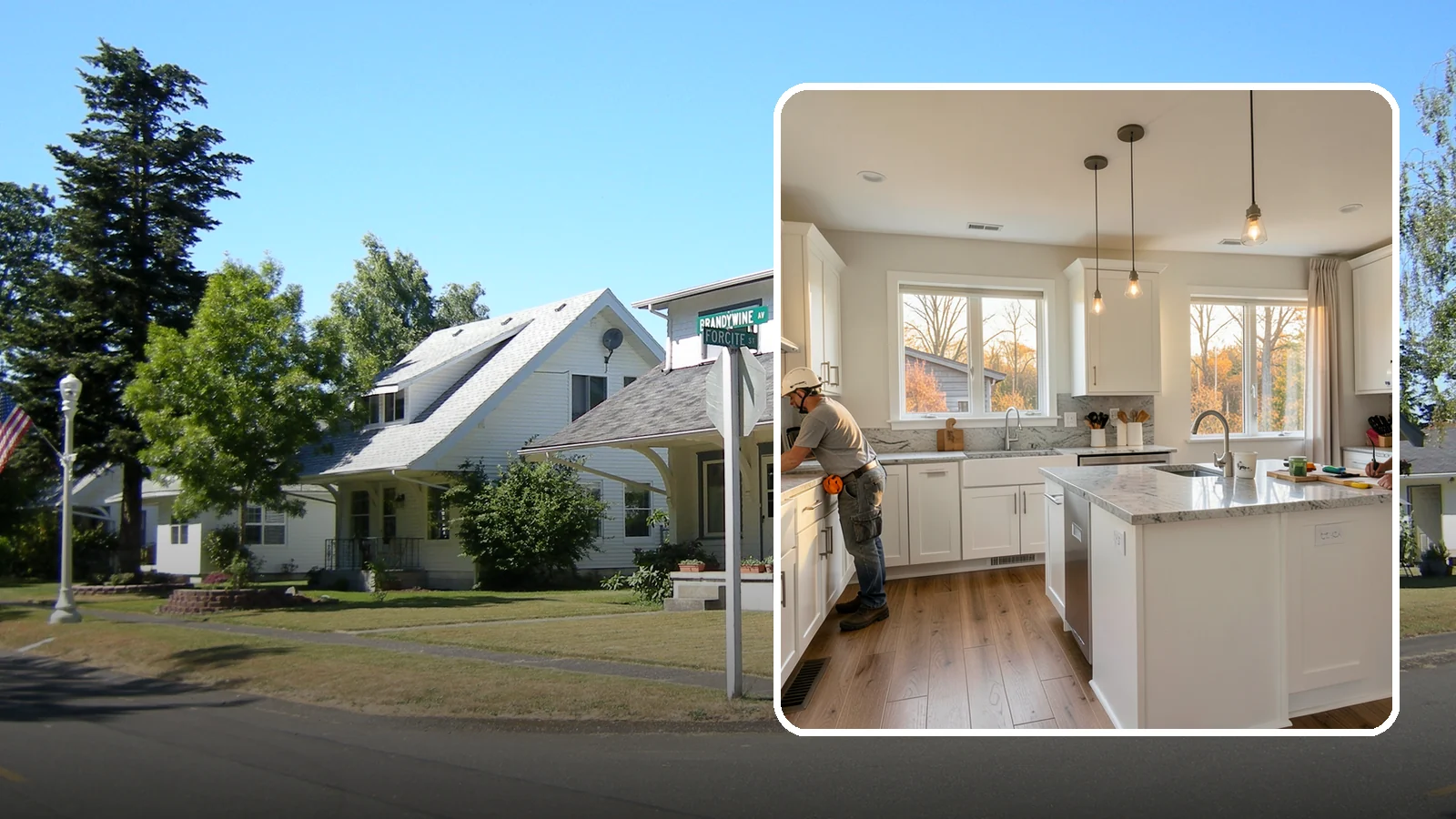 Kitchen Expansion in DuPont, Pierce County, WA - A kitchen expansion enlarges your existing kitchen by extending its walls or absorbing adjacent space.