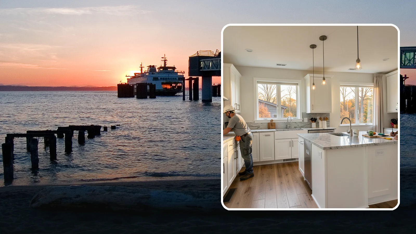Kitchen Expansion in Edmonds, Snohomish County, WA - A kitchen expansion enlarges your existing kitchen by extending its walls or absorbing adjacent space.