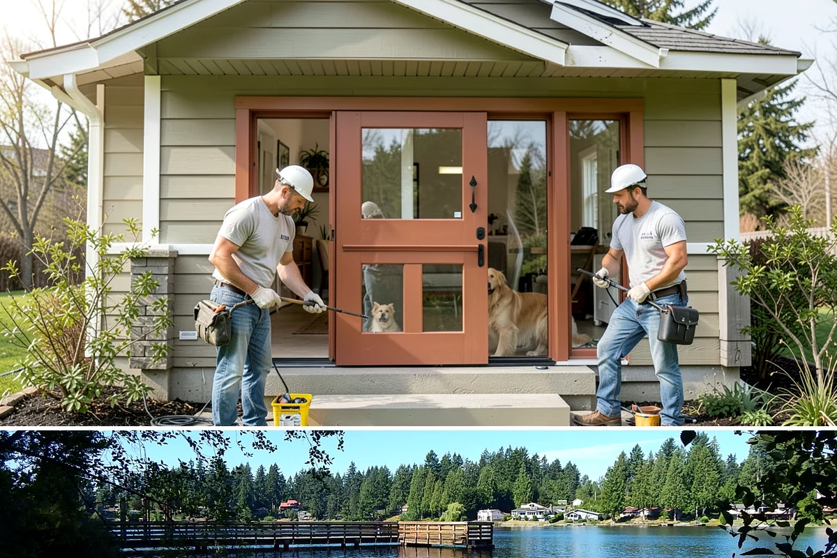 Kitchen Expansion in Federal Way, King County, WA - If an exterior wall is opened, we schedule that phase for dry weather, then complete interior finishes anytime.
