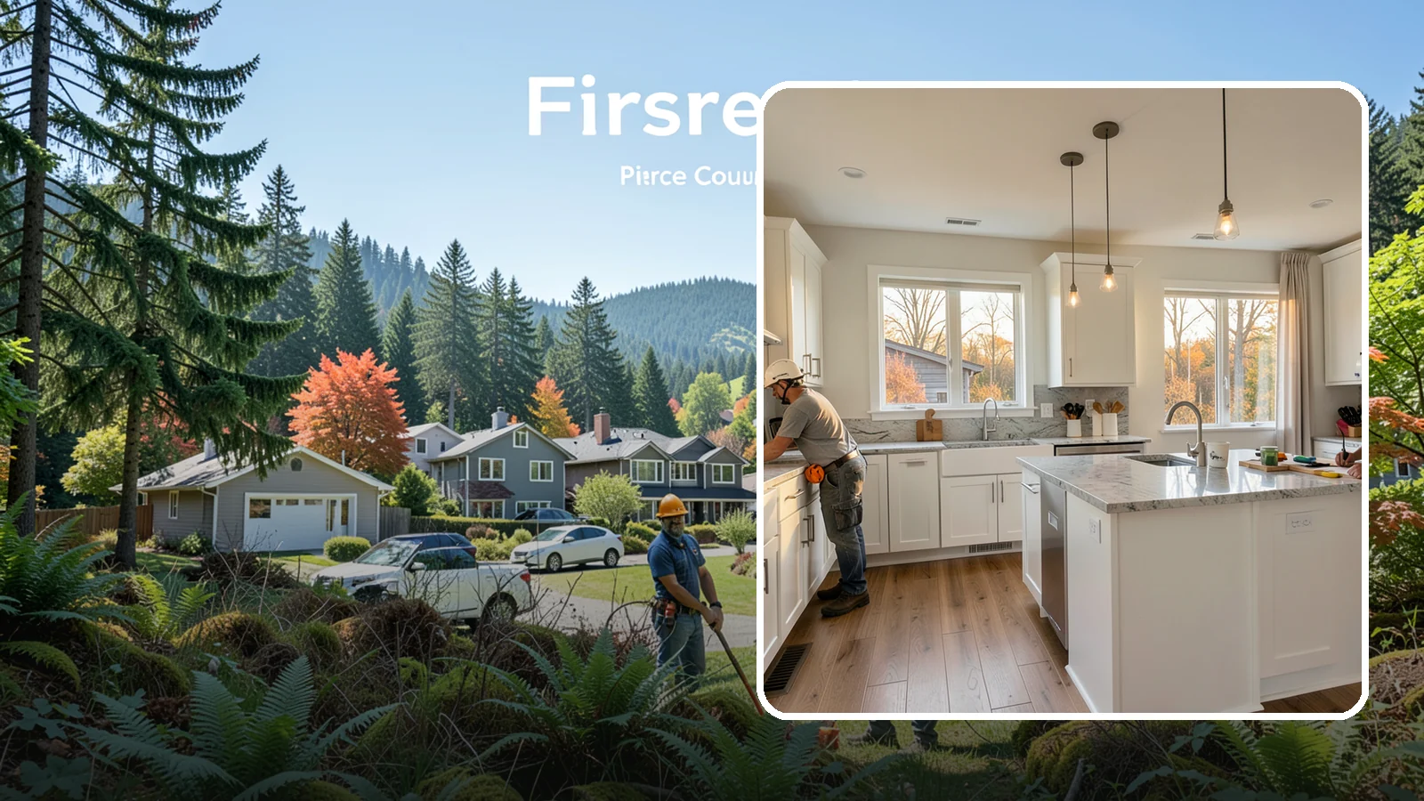 Kitchen Expansion in Fircrest, Pierce County, WA - A kitchen expansion enlarges your existing kitchen by extending its walls or absorbing adjacent space.