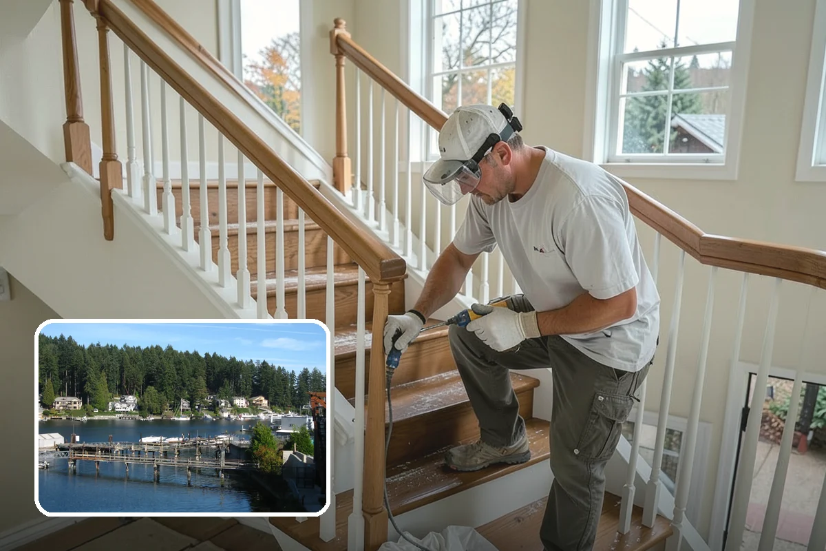 Kitchen Expansion in Gig Harbor, Pierce County, WA - Room for an island and added counter space