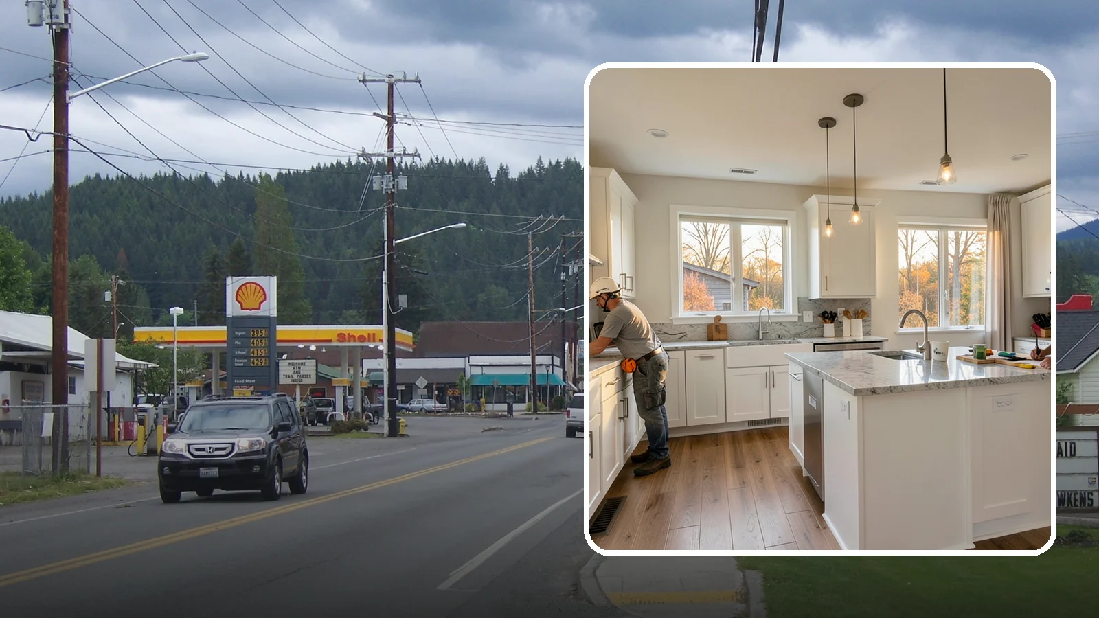 Kitchen Expansion in Granite Falls, Snohomish County, WA - A kitchen expansion enlarges your existing kitchen by extending its walls or absorbing adjacent space.