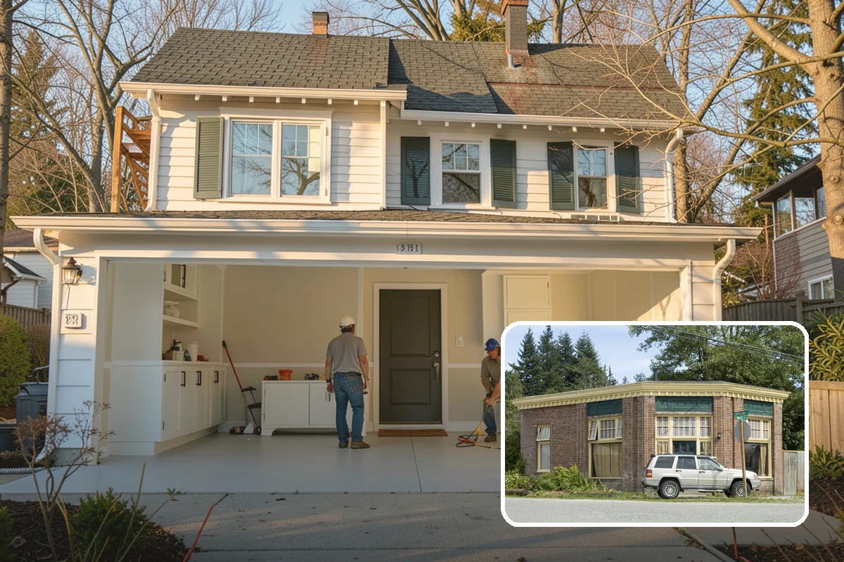 Kitchen Expansion in Hamilton, Skagit County, WA - Room for an island and added counter space