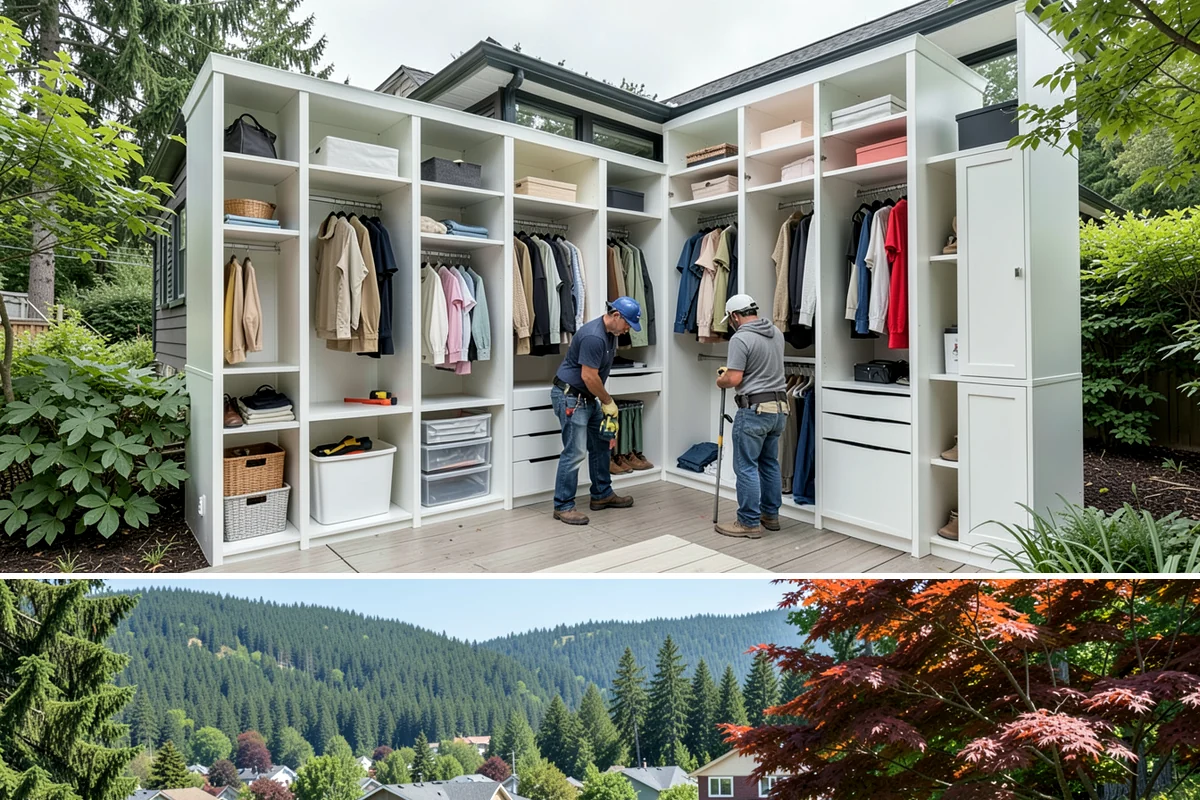 Kitchen Expansion in Index, Snohomish County, WA - If an exterior wall is opened, we schedule that phase for dry weather, then complete interior finishes anytime.