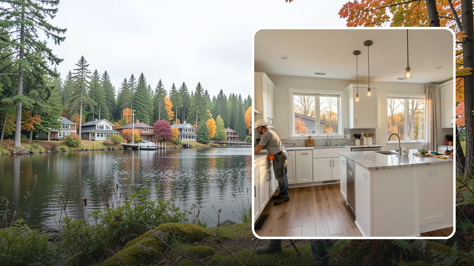 Kitchen Expansion in La Conner, Skagit County, WA - A kitchen expansion enlarges your existing kitchen by extending its walls or absorbing adjacent space.