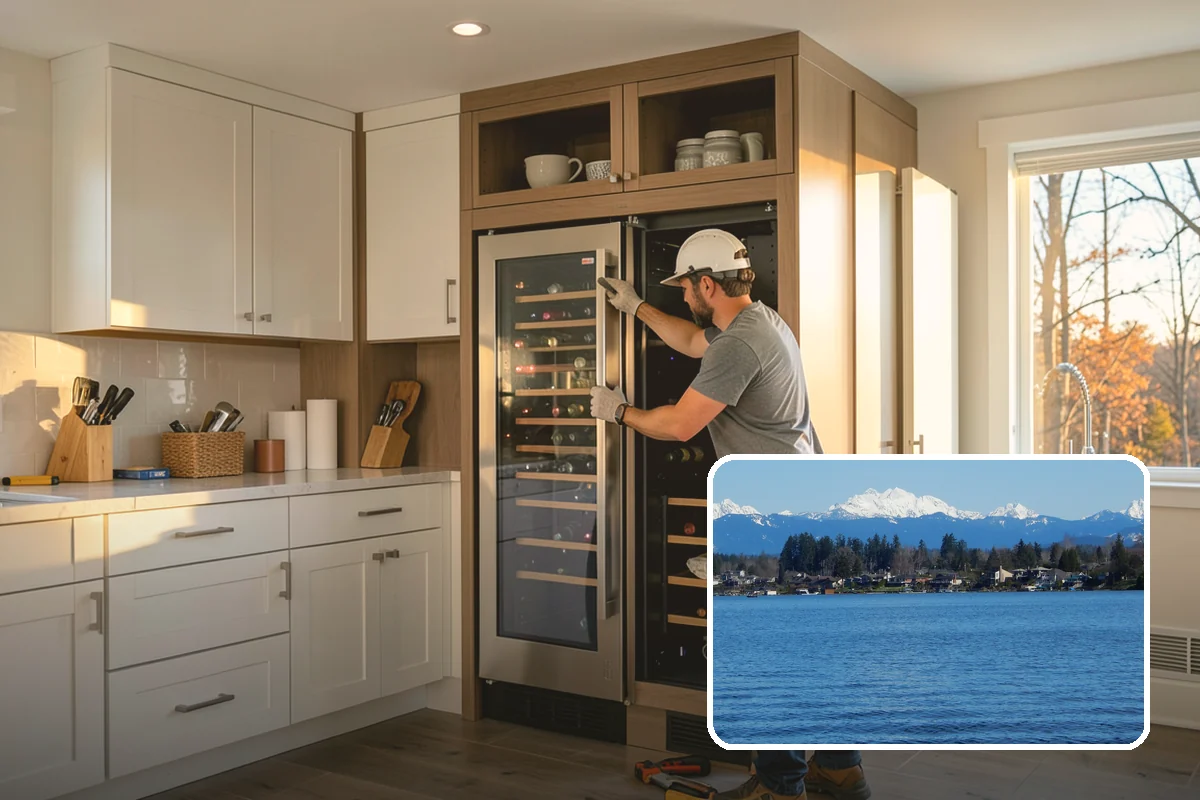 Kitchen Expansion in Lake Stevens, Snohomish County, WA - Room for an island and added counter space