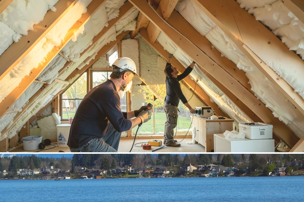 Kitchen Expansion in Lake Stevens, Snohomish County, WA - If an exterior wall is opened, we schedule that phase for dry weather, then complete interior finishes anytime.