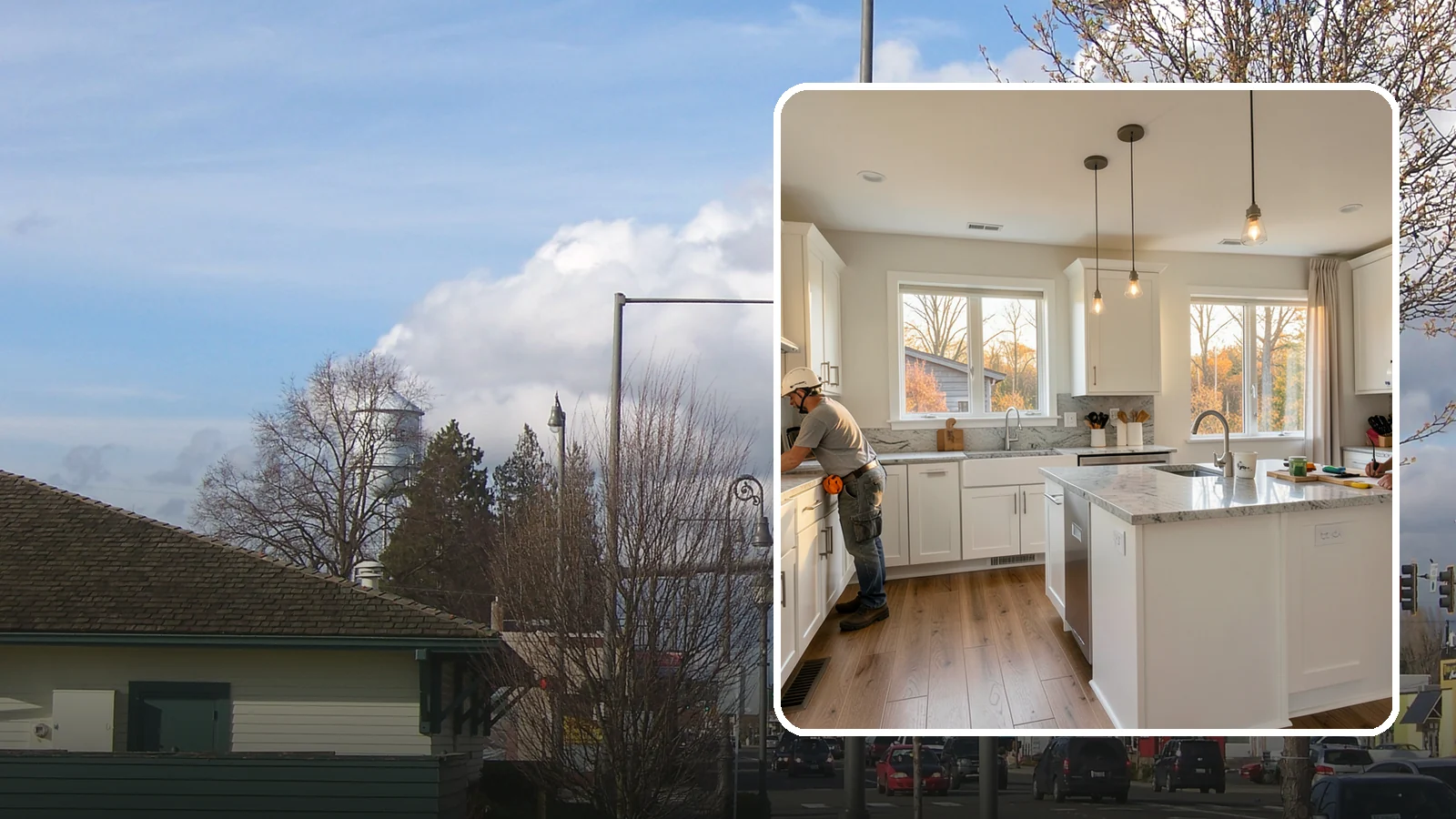 Kitchen Expansion in Marysville, Snohomish County, WA - A kitchen expansion enlarges your existing kitchen by extending its walls or absorbing adjacent space.