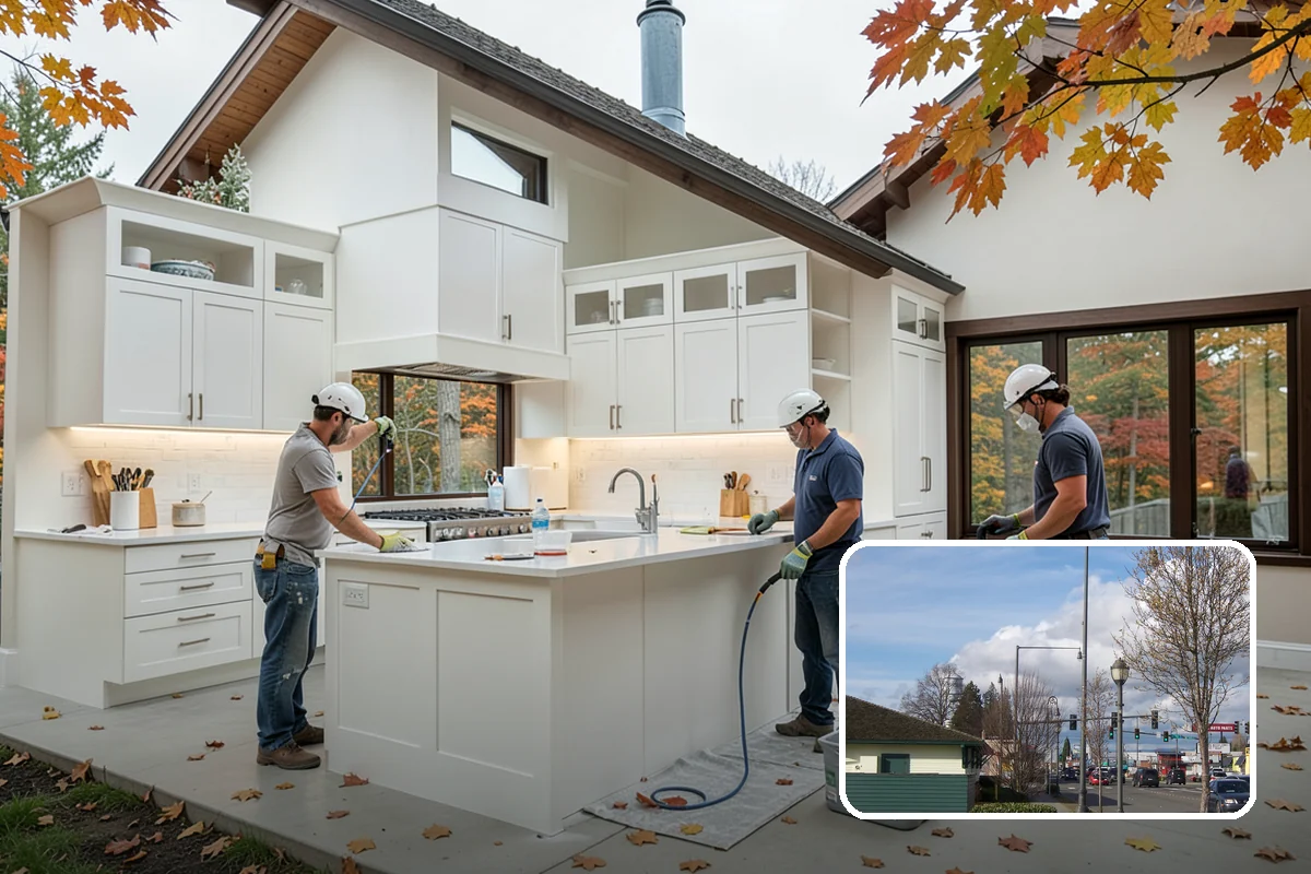 Kitchen Expansion in Marysville, Snohomish County, WA - Room for an island and added counter space