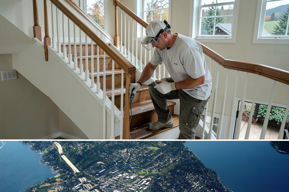 Kitchen Expansion in Mercer Island, King County, WA - If an exterior wall is opened, we schedule that phase for dry weather, then complete interior finishes anytime.