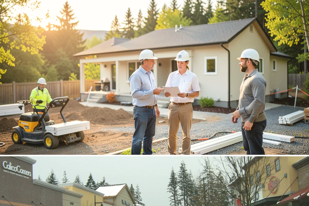 Kitchen Expansion in Mill Creek, Snohomish County, WA - If an exterior wall is opened, we schedule that phase for dry weather, then complete interior finishes anytime.
