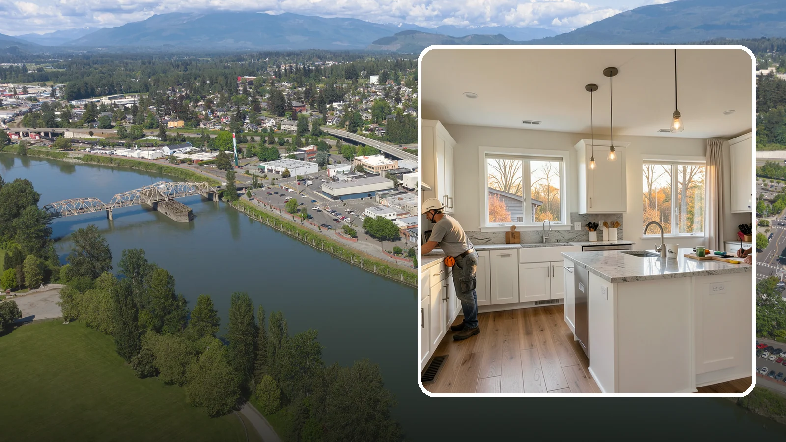 Kitchen Expansion in Mount Vernon, Skagit County, WA - A kitchen expansion enlarges your existing kitchen by extending its walls or absorbing adjacent space.