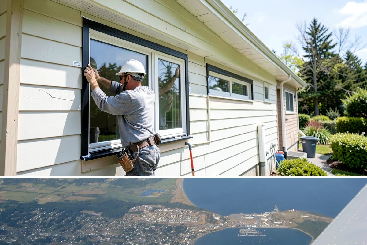 Kitchen Expansion in Oak Harbor, Island County, WA - If an exterior wall is opened, we schedule that phase for dry weather, then complete interior finishes anytime.