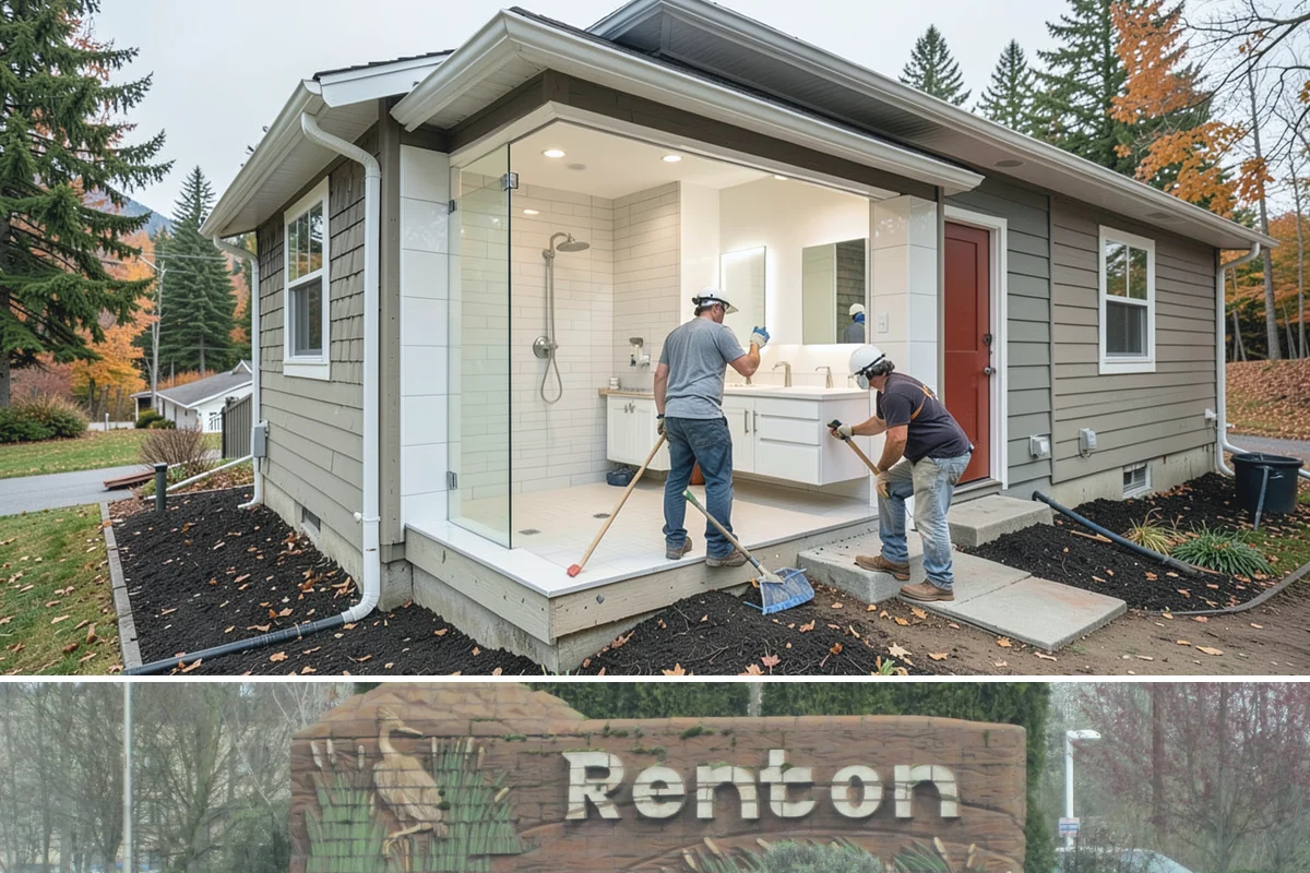 Kitchen Expansion in Renton, King County, WA - If an exterior wall is opened, we schedule that phase for dry weather, then complete interior finishes anytime.