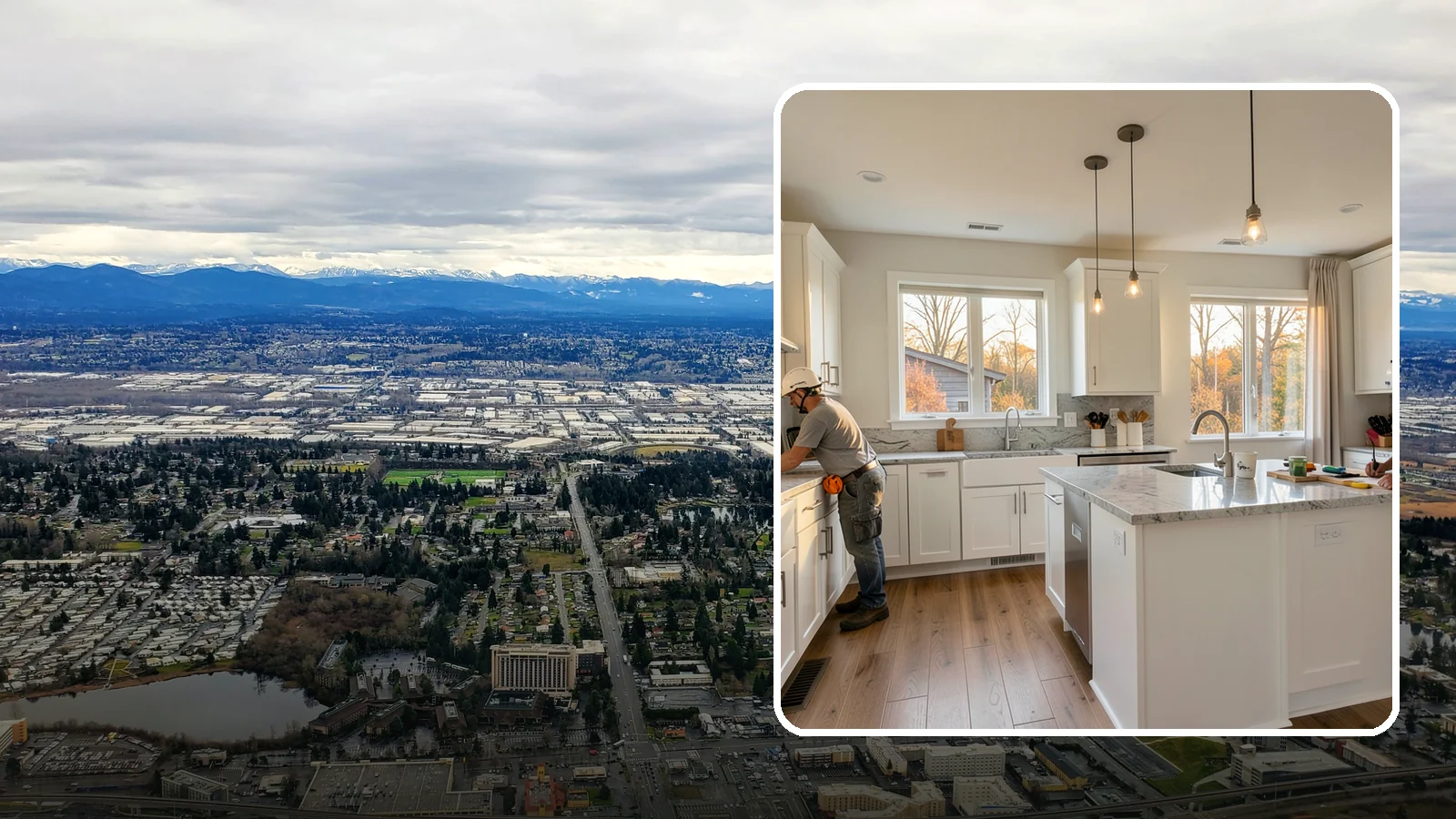 Kitchen Expansion in SeaTac, King County, WA - A kitchen expansion enlarges your existing kitchen by extending its walls or absorbing adjacent space.