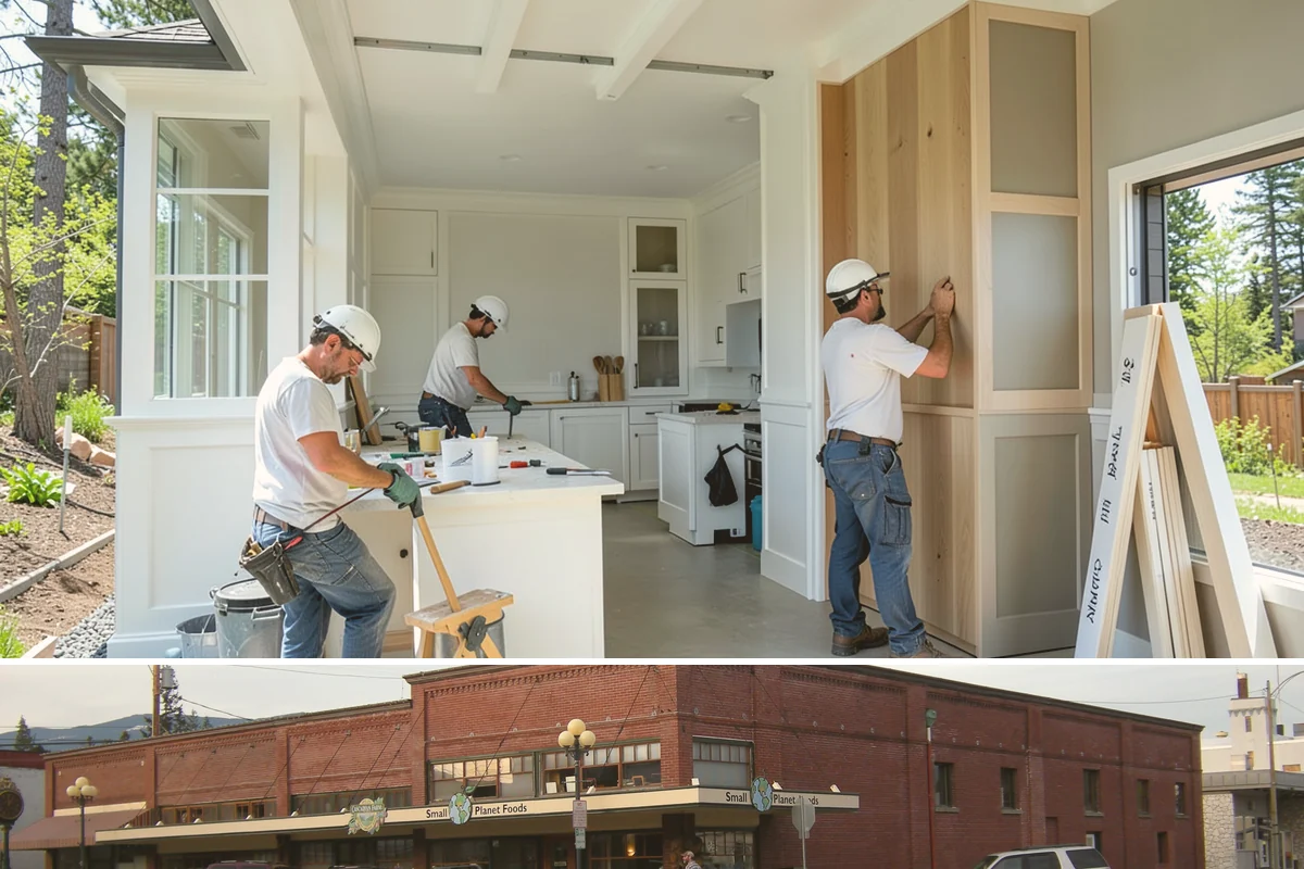 Kitchen Expansion in Sedro-Woolley, Skagit County, WA - If an exterior wall is opened, we schedule that phase for dry weather, then complete interior finishes anytime.