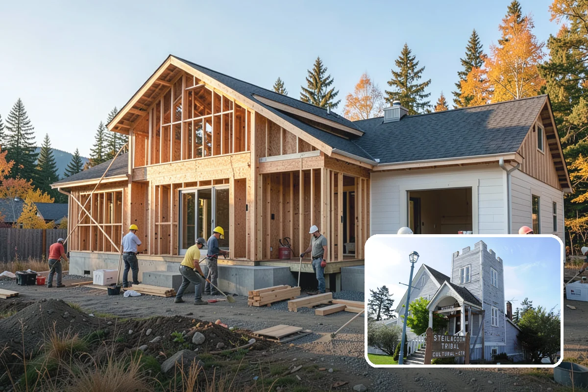 Kitchen Expansion in Steilacoom, Pierce County, WA - Room for an island and added counter space