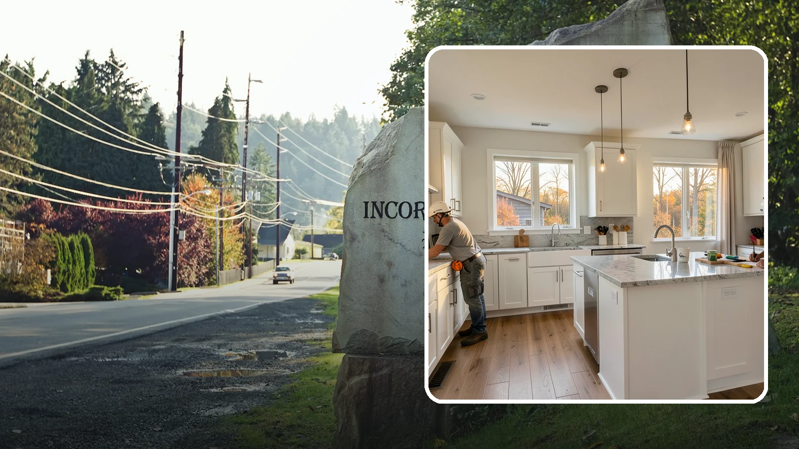 Kitchen Expansion in Wilkeson, Pierce County, WA - A kitchen expansion enlarges your existing kitchen by extending its walls or absorbing adjacent space.