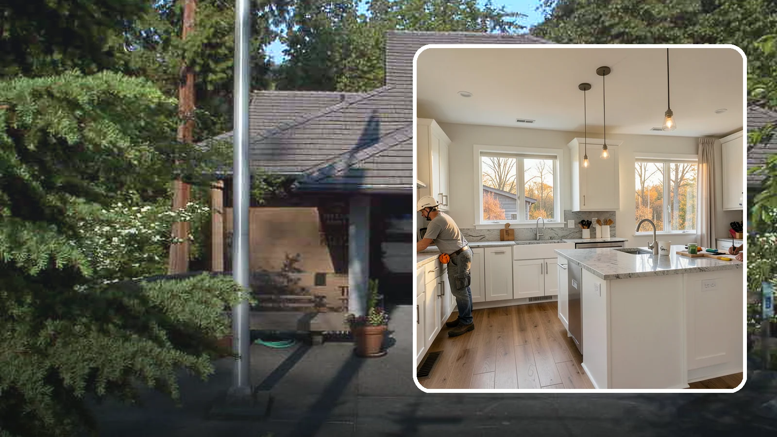 Kitchen Expansion in Yarrow Point, King County, WA - A kitchen expansion enlarges your existing kitchen by extending its walls or absorbing adjacent space.