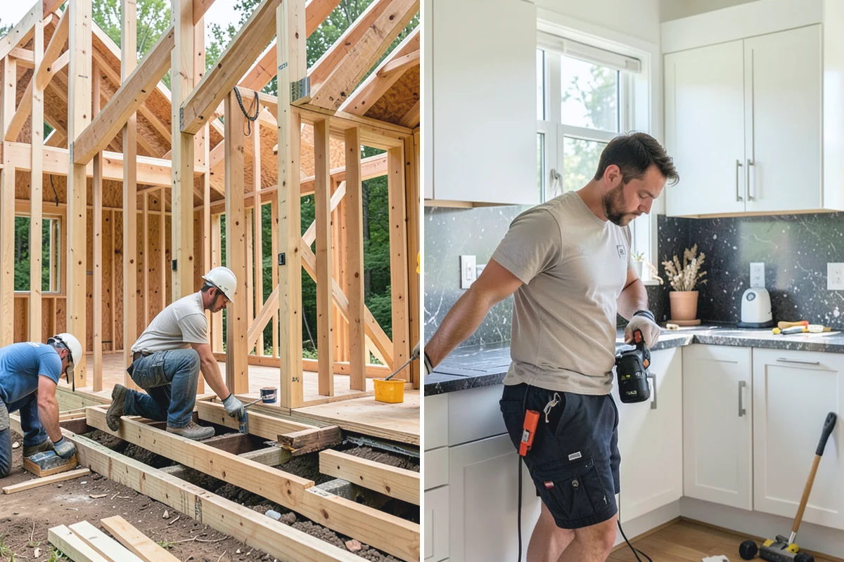 Kitchen Flooring Installation in Coupeville, Island County, WA - Assess the kitchen layout and moisture points