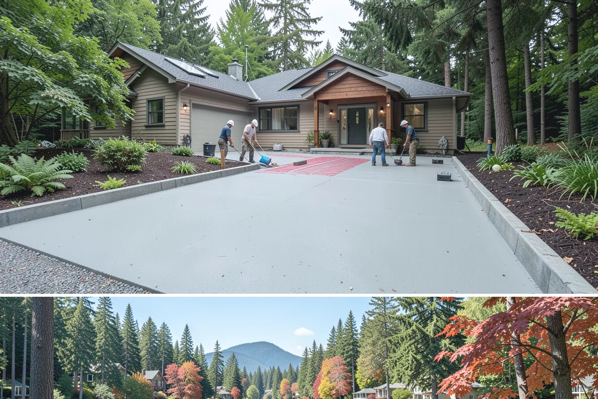 Kitchen Flooring Installation in Covington, King County, WA - Kitchen floors can be installed any time of year, with moisture-resistant materials performing well even in wet months.