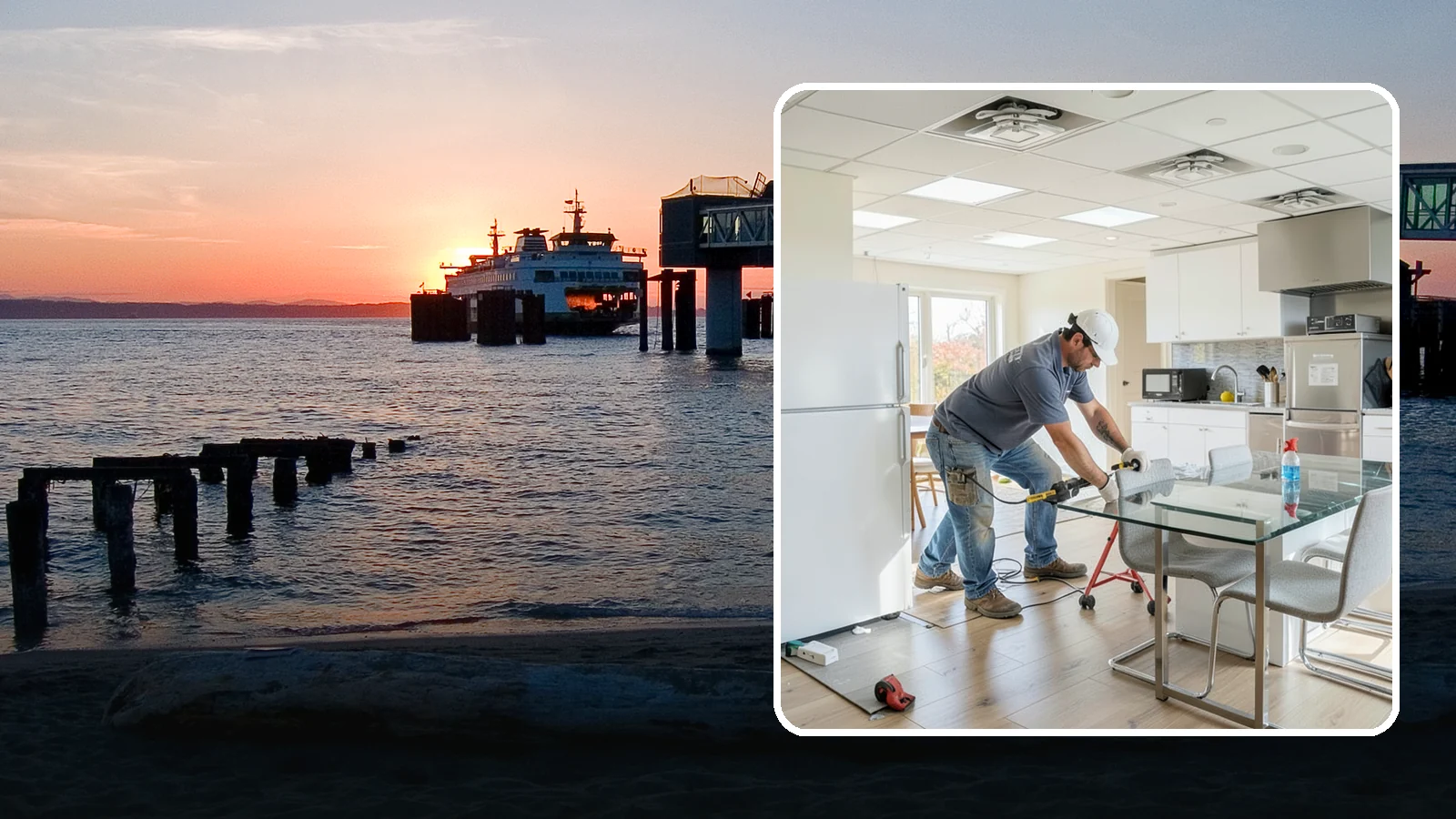 Kitchen Flooring Installation in Edmonds, Snohomish County, WA - Kitchen flooring installation built to handle spills, traffic, and the daily demands of a busy household hub.