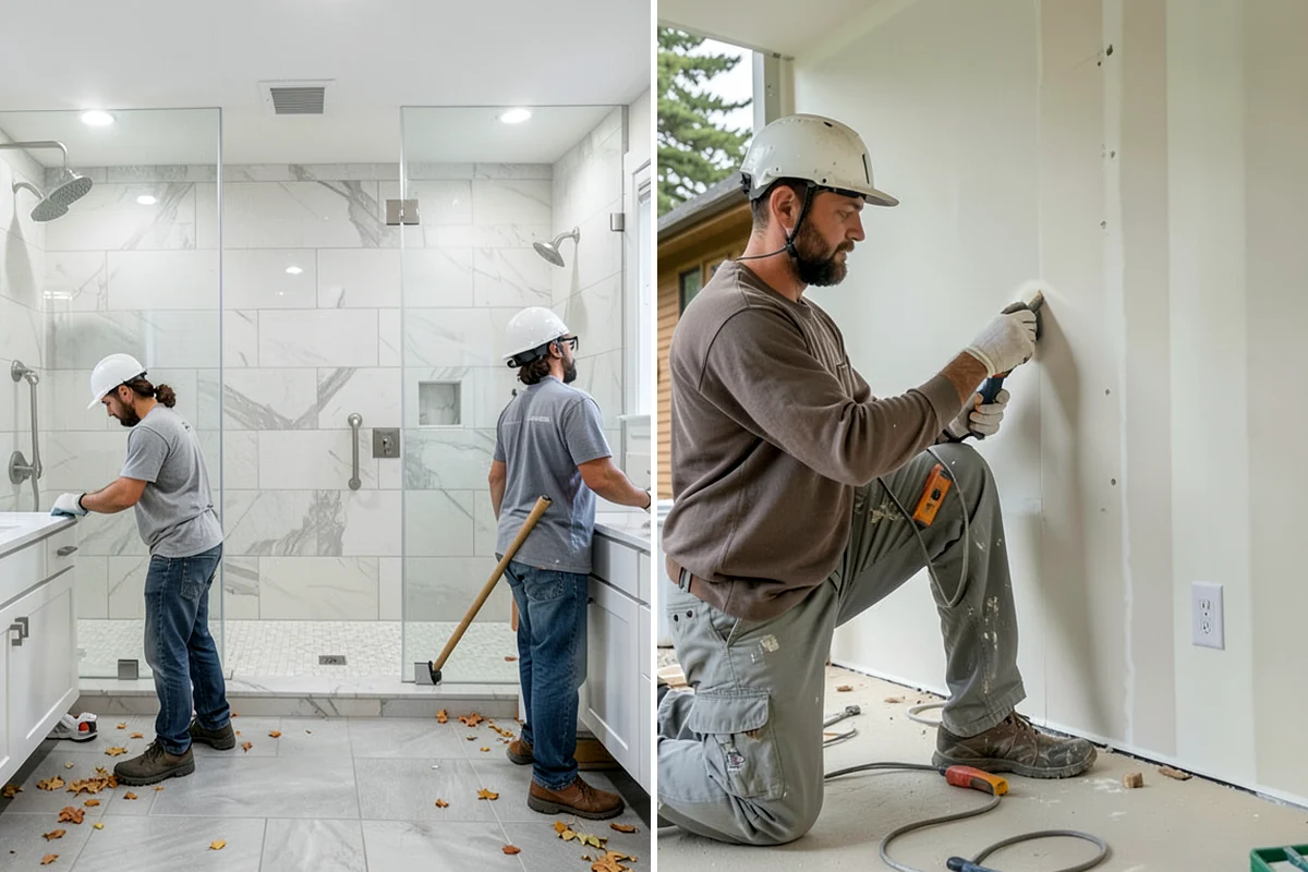Kitchen Flooring Installation in Gig Harbor, Pierce County, WA - Assess the kitchen layout and moisture points