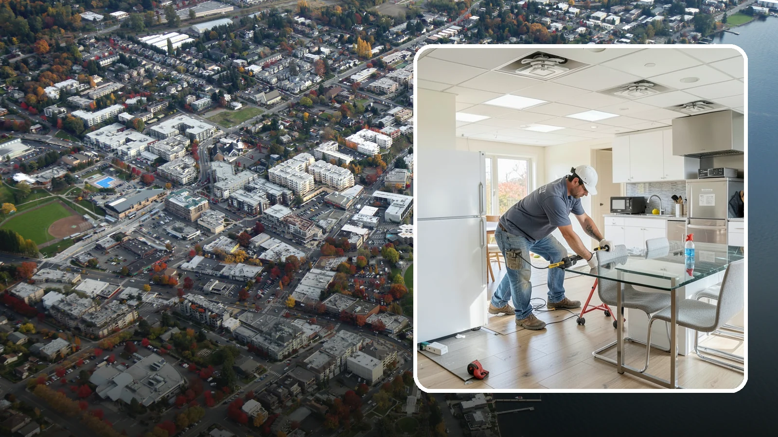 Kitchen Flooring Installation in Kirkland, King County, WA - Kitchen flooring installation built to handle spills, traffic, and the daily demands of a busy household hub.