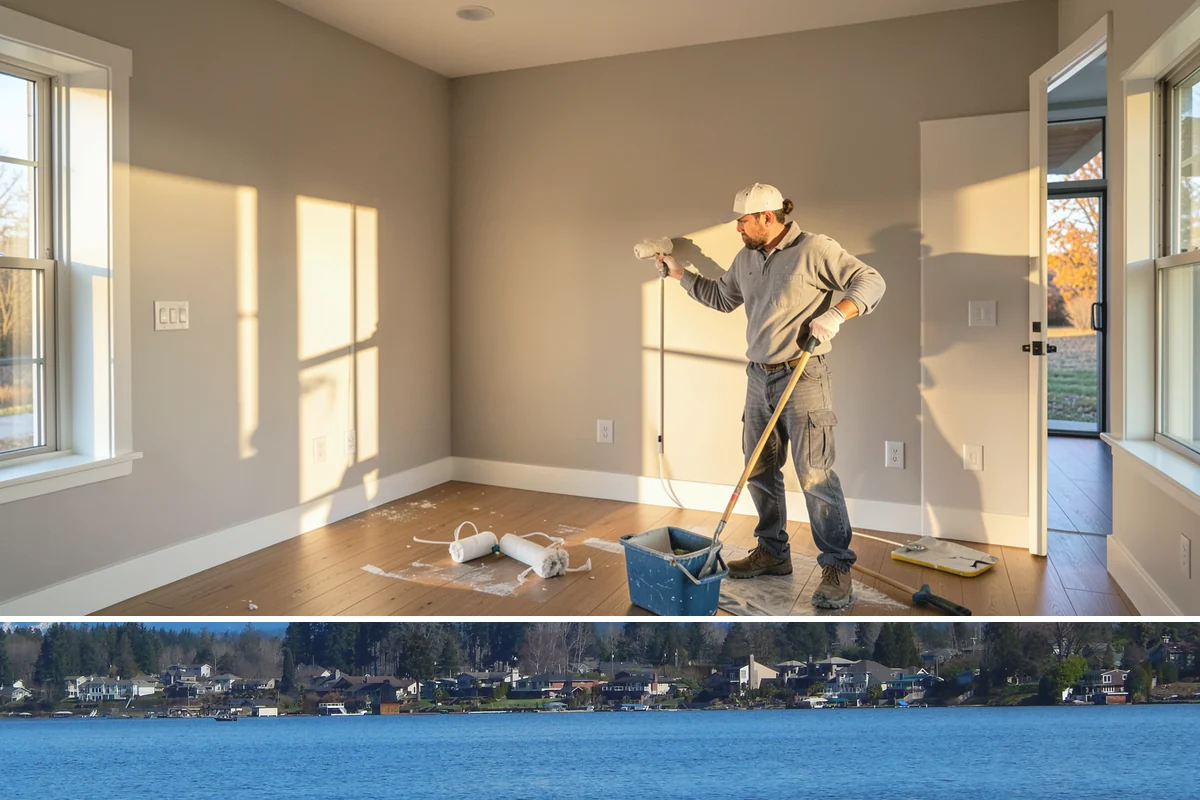 Kitchen Flooring Installation in Lake Stevens, Snohomish County, WA - Kitchen floors can be installed any time of year, with moisture-resistant materials performing well even in wet months.