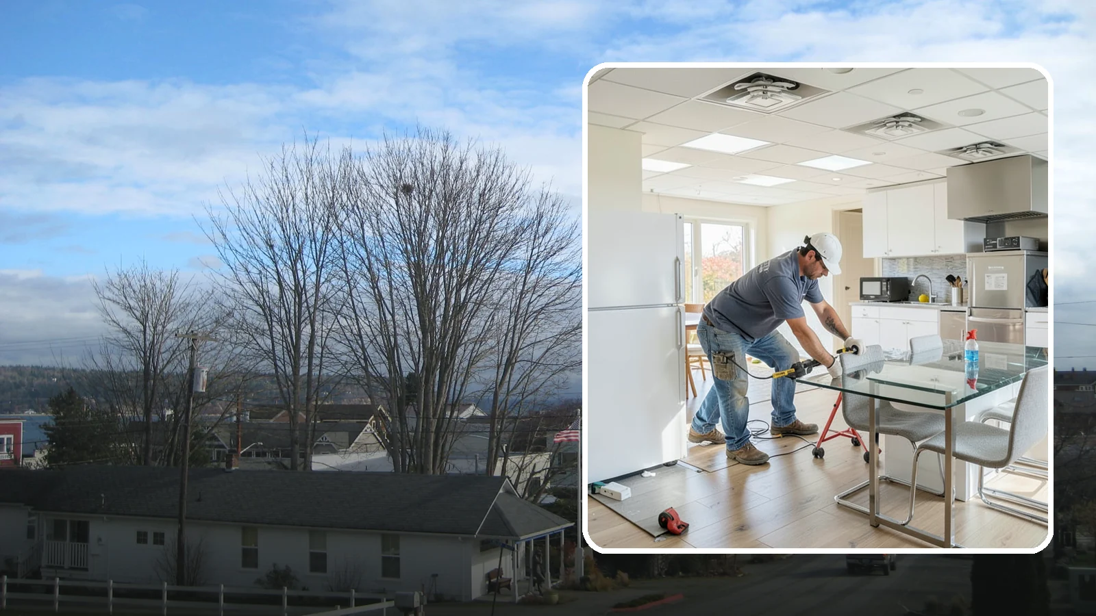 Kitchen Flooring Installation in Langley, Island County, WA - Kitchen flooring installation built to handle spills, traffic, and the daily demands of a busy household hub.