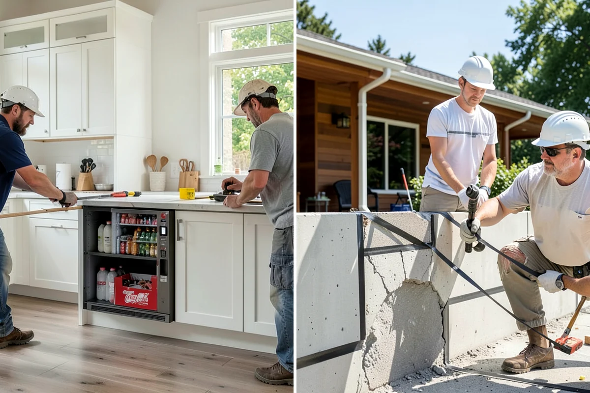 Kitchen Flooring Installation in Lyman, Skagit County, WA - Assess the kitchen layout and moisture points