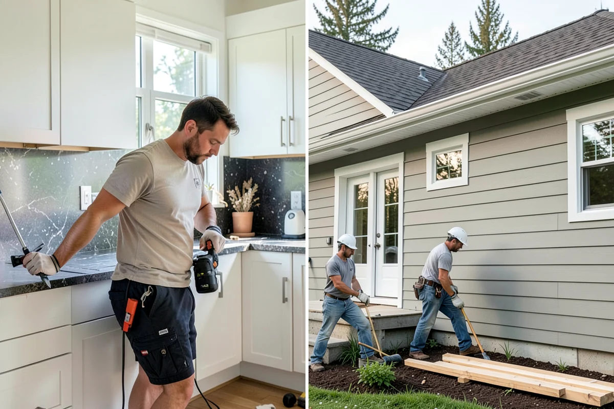 Kitchen Flooring Installation in Normandy Park, King County, WA - Assess the kitchen layout and moisture points