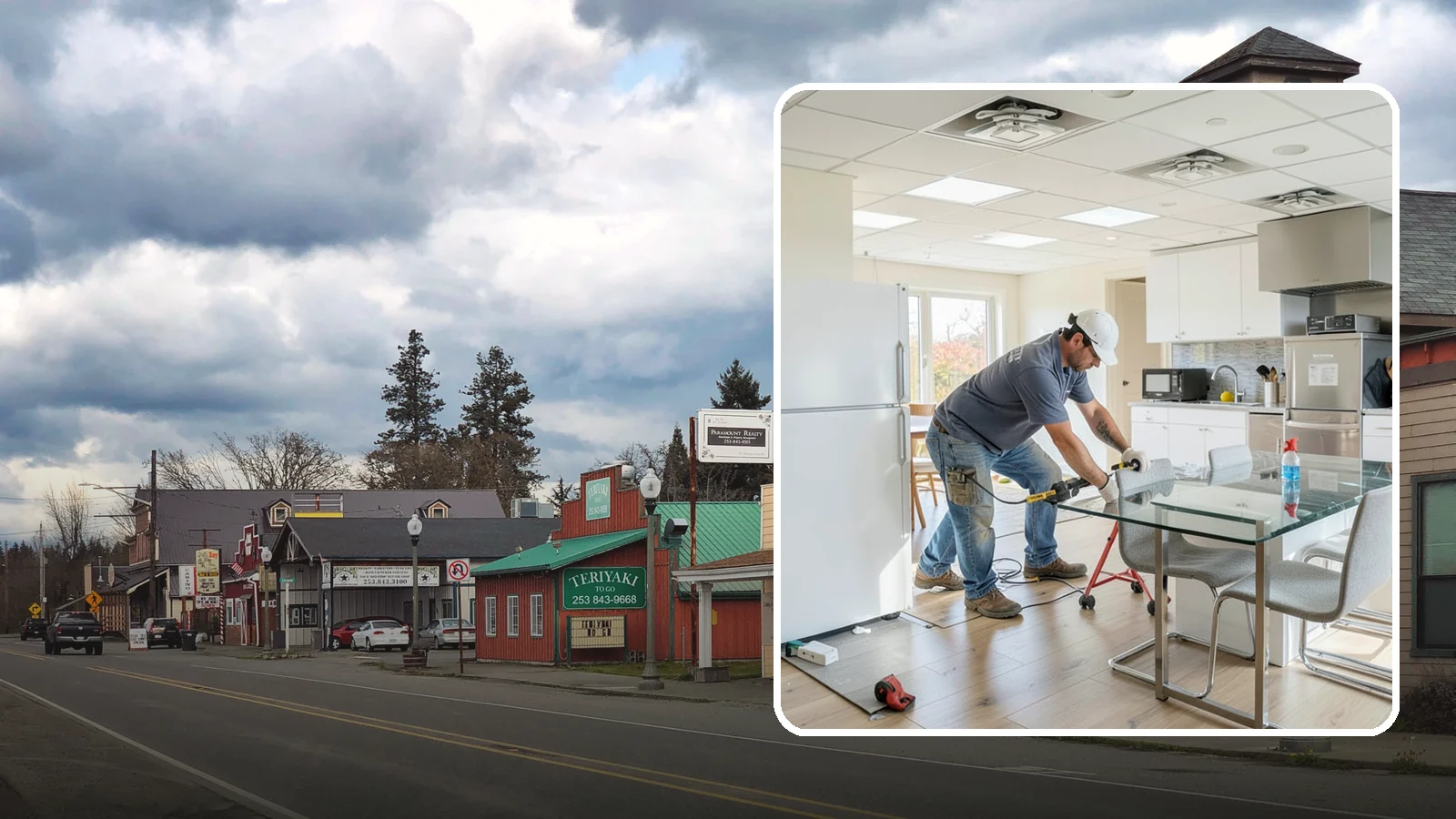 Kitchen Flooring Installation in Roy, Pierce County, WA - Kitchen flooring installation built to handle spills, traffic, and the daily demands of a busy household hub.