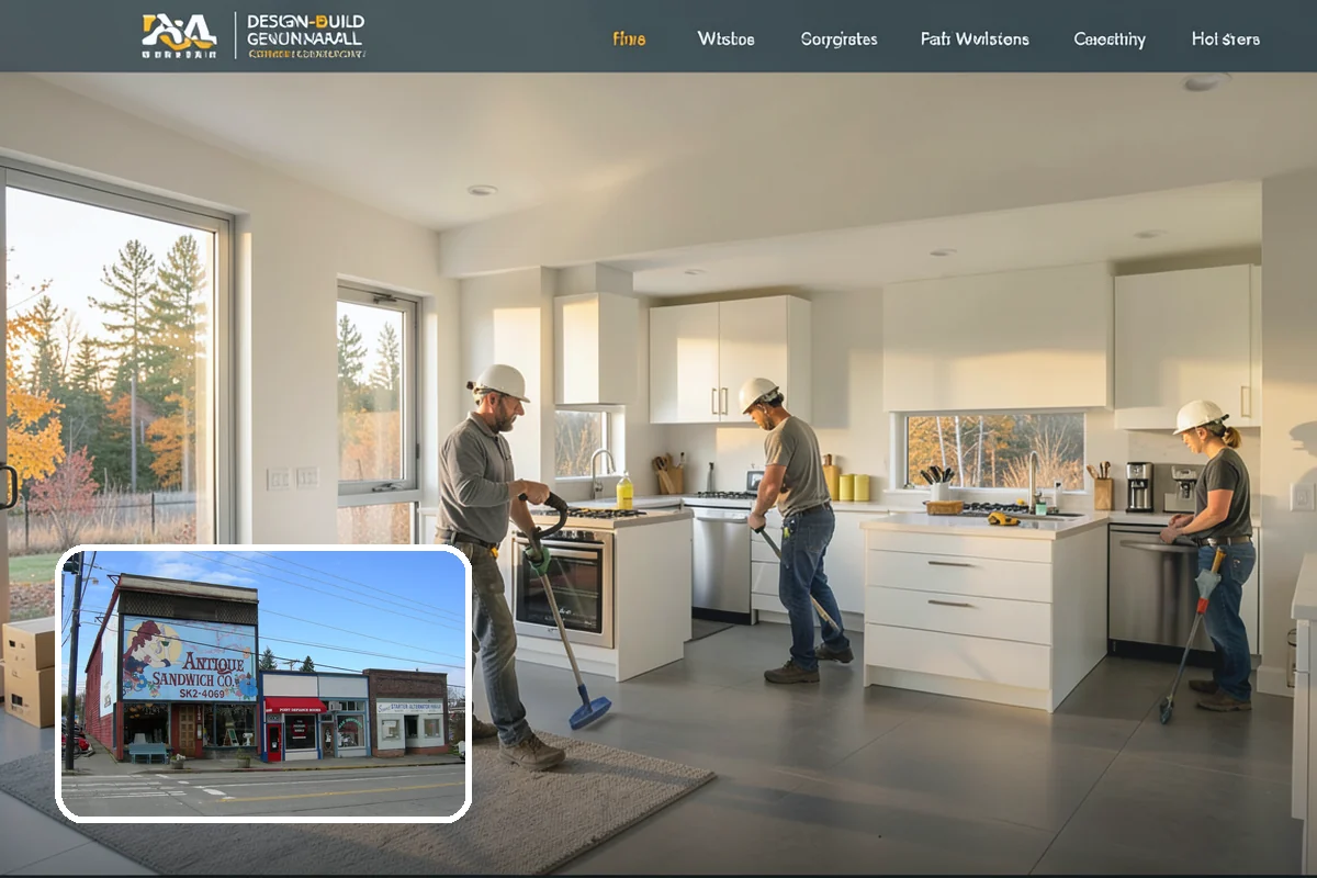 Kitchen Flooring Installation in Ruston, Pierce County, WA - Materials chosen for spills and heavy traffic