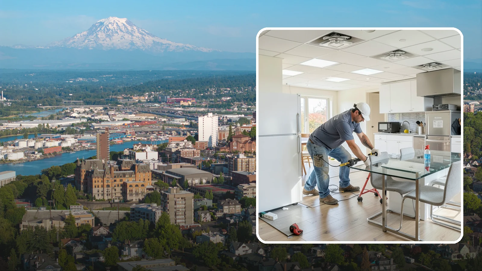 Kitchen Flooring Installation in Tacoma, Pierce County, WA - Kitchen flooring installation built to handle spills, traffic, and the daily demands of a busy household hub.