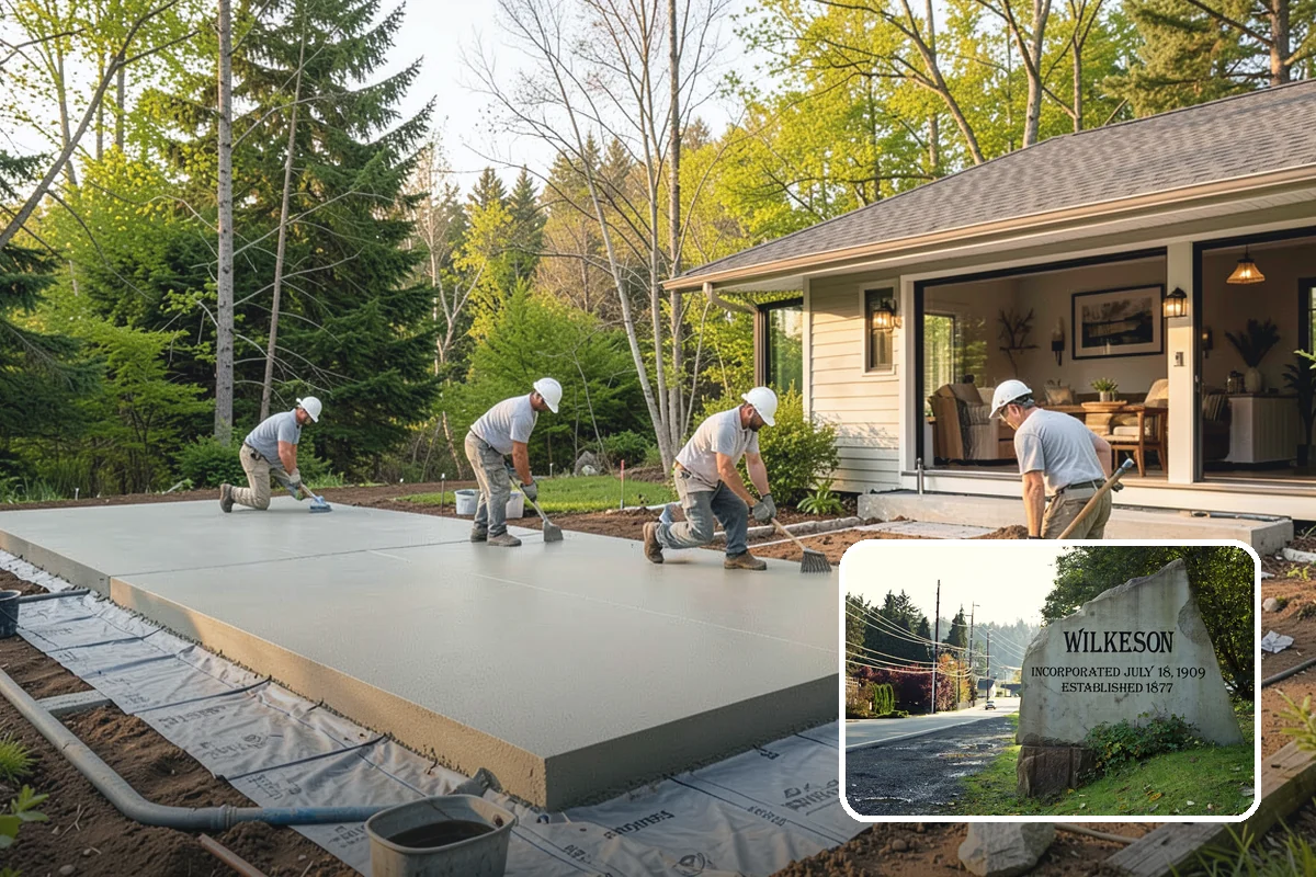 Kitchen Flooring Installation in Wilkeson, Pierce County, WA - Materials chosen for spills and heavy traffic